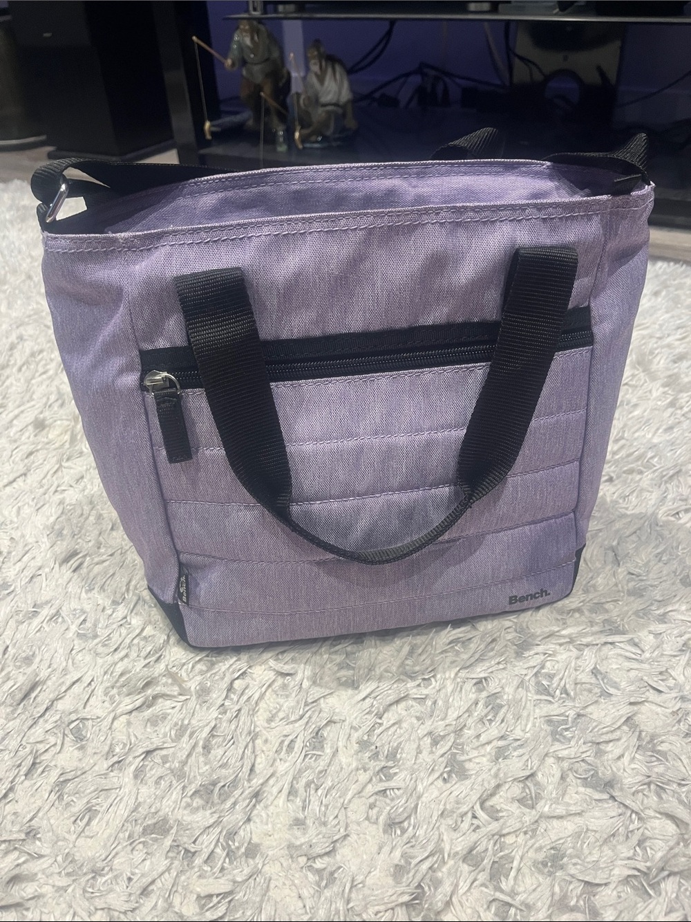 BENCH LAVENDER PURPLE INSULATED TOTE BAG